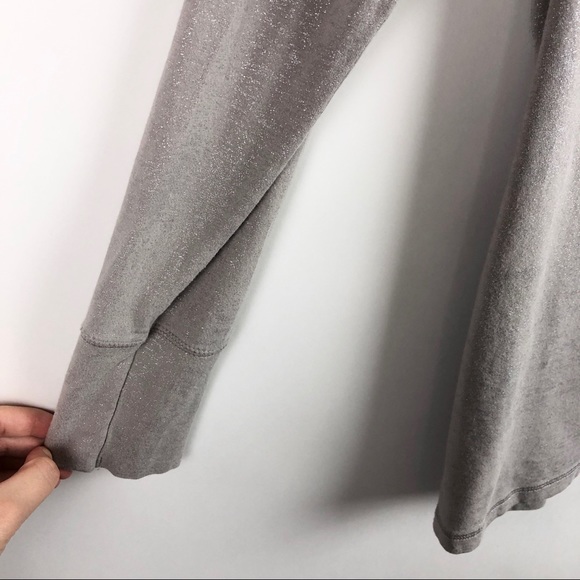 a.n.a Metallic Long Sleeve Shirt Pale Mauve - Picture 5 of 9